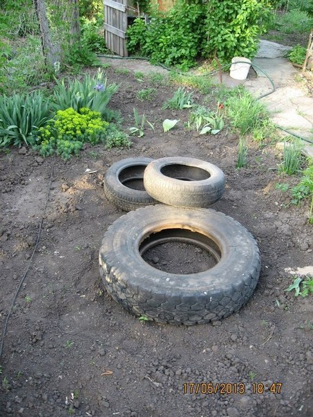 Comment construire un bassin d'agrément avec un vieux pneu de
